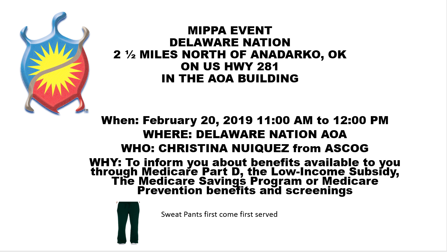 Delaware Nation MIPPA Event