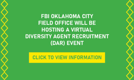 The FBI Oklahoma City Field Office Will Be Hosting A Virtual Diversity Agent Recruitment (DAR) Event