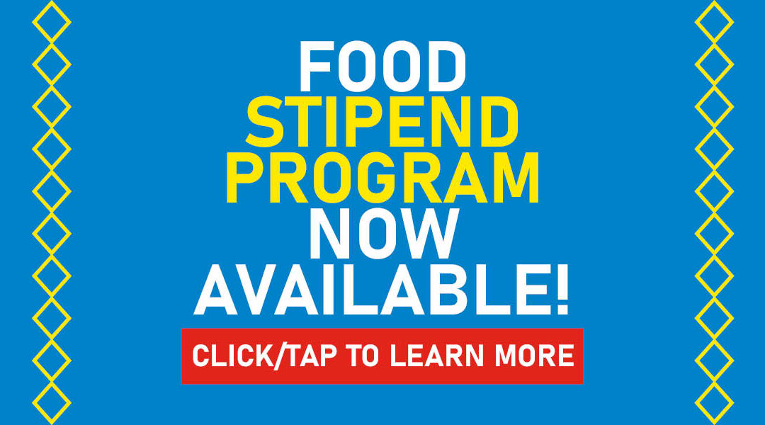 General Welfare Program: 2024 Food Stipend